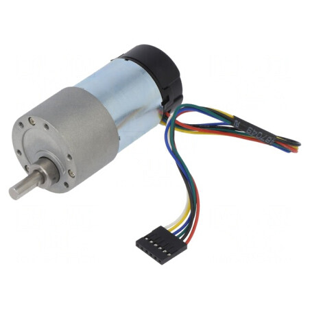 Motor DC cu Transmisie 24V 3A 100rpm 100:1 Metal Gearmotor | Electronic-mag.ro | Componente Electronice