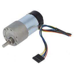 Motor DC cu Transmisie 24V 3A 100rpm 100:1 Metal Gearmotor | Electronic-mag.ro | Componente Electronice