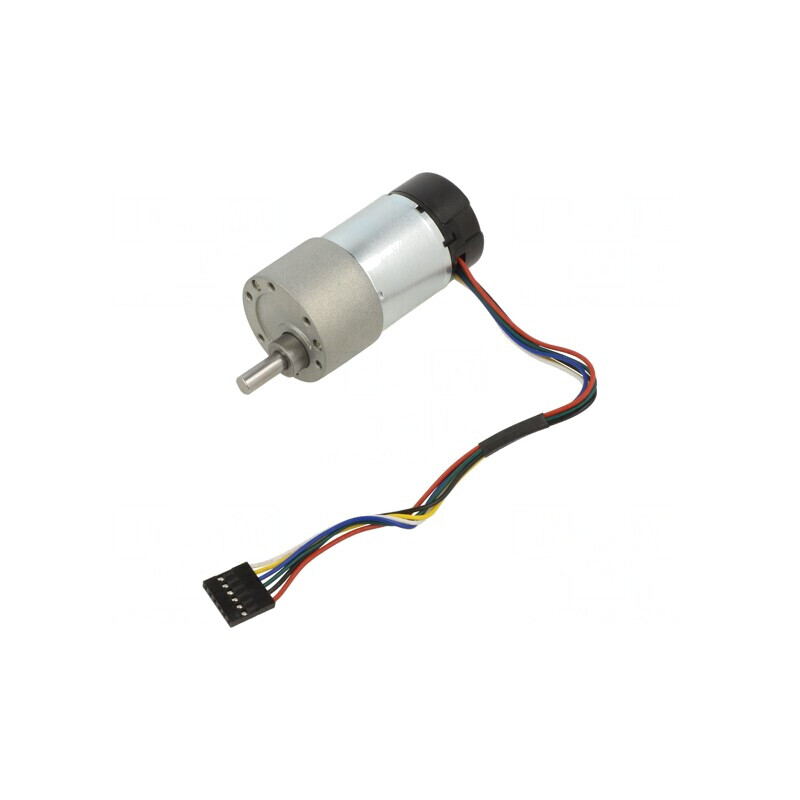 Motor DC cu Transmisie 6-12V 5.5A Ax Crestătură D 50:1 Metal Gearmotor | Electronic-mag.ro | Componente Electronice