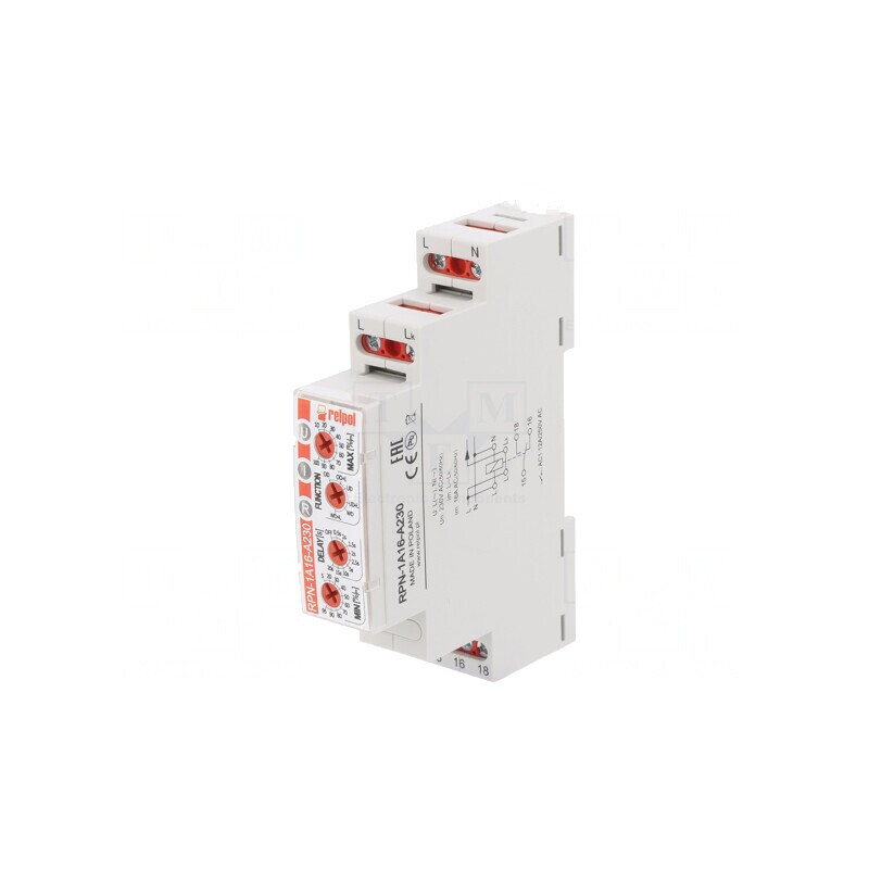 Releu Monitorizare Curent AC 230V RPN-1A16-A230 | Electronic-mag.ro | Componente Electronice