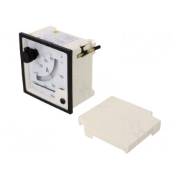 Ampermetru pe panou 0-800A Clasa 1.5 96x96mm | Electronic-mag.ro | Componente Electronice