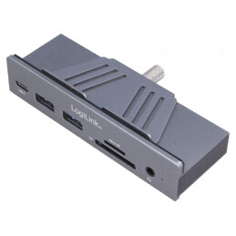 Hub USB HDMI cu Jack 3.5mm și 4 Porturi USB-C/A | Electronic-mag.ro | Componente Electronice