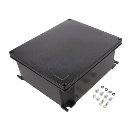 Carcasă Universală cu Lame de Fixare 215x252x91mm | Electronic-mag.ro | Componente Electronice