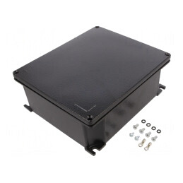 Carcasă Universală cu Lame de Fixare 215x252x91mm | Electronic-mag.ro | Componente Electronice