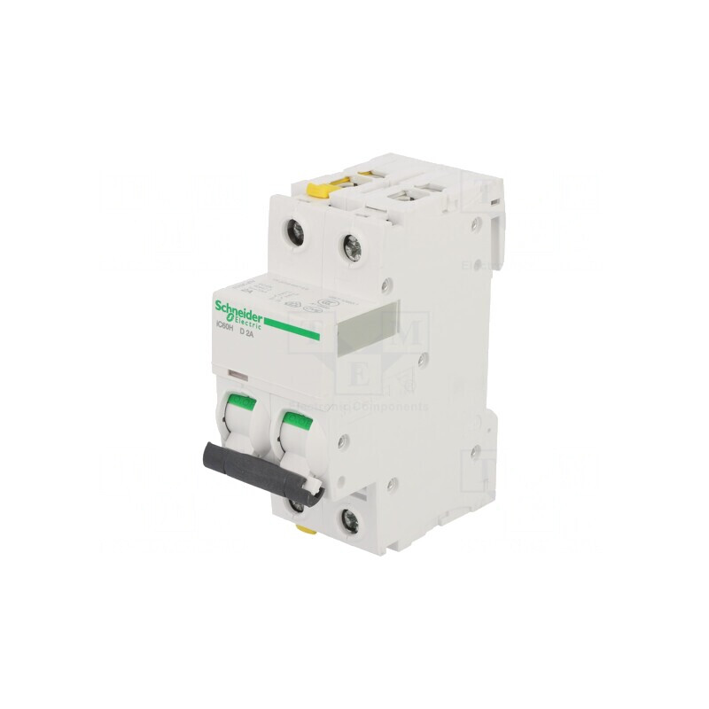 Întrerupător de Supracurent 2A 2P 400V D | Electronic-mag.ro | Componente Electronice