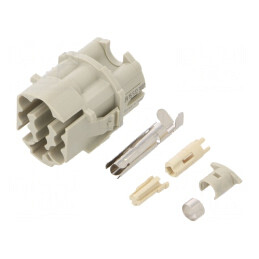 Conector circular tată Han F B PIN 13 4 4 4 PE crimpat | Electronic-mag.ro | Componente Electronice