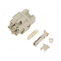 Conector Circular Mamă Han F B 13 Pini Crimpat | Electronic-mag.ro | Componente Electronice