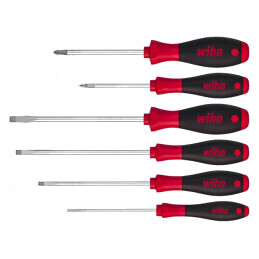 Kit 6 Șurubelnițe Pozidriv și Plate SoftFinish | Electronic-mag.ro | Componente Electronice
