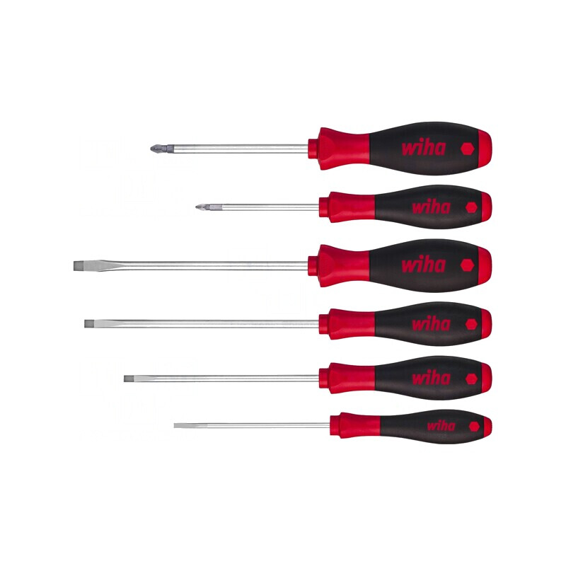 Kit 6 Șurubelnițe Pozidriv și Plate SoftFinish | Electronic-mag.ro | Componente Electronice