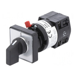 Comutator cu Came 10A 0-1 pentru Încastrare 1 Pol | Electronic-mag.ro | Componente Electronice