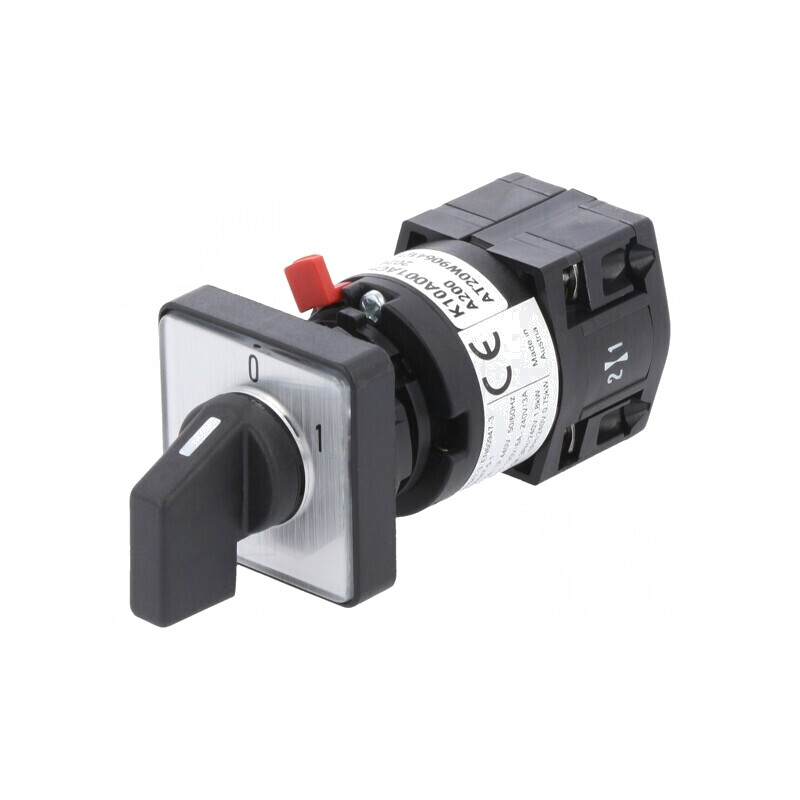 Comutator cu Came 10A 0-1 pentru Încastrare 1 Pol | Electronic-mag.ro | Componente Electronice