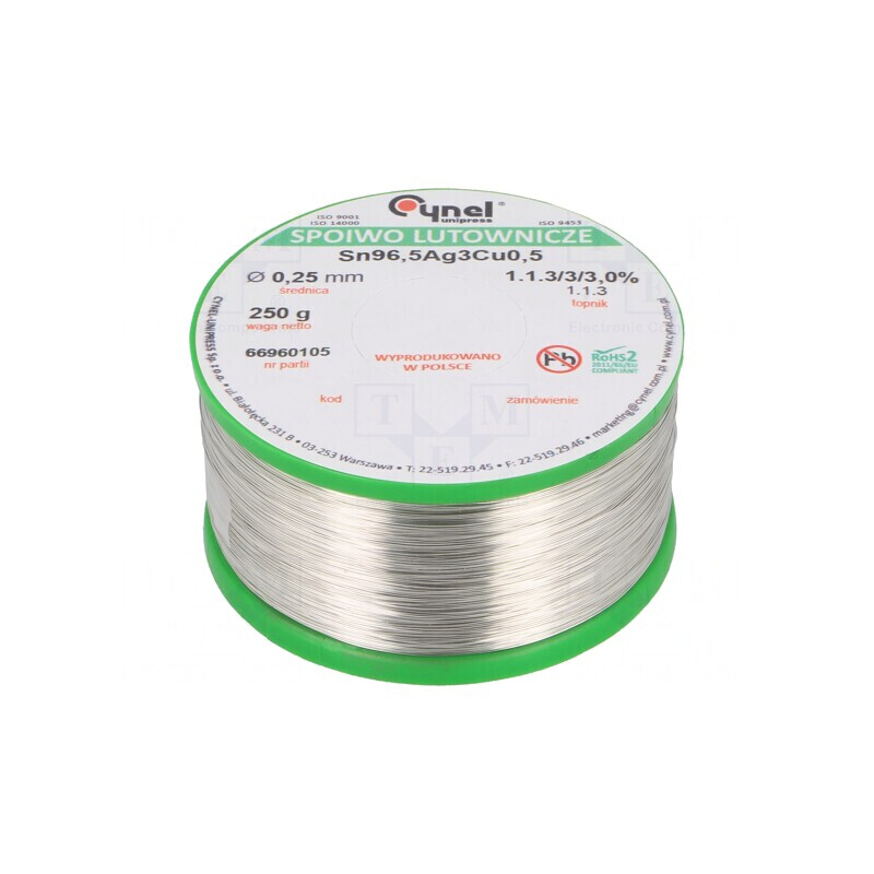 Sârmă de Lipit fără Plumb 250g | Electronic-mag.ro | Componente Electronice Sârmă de Lipit fără Plumb 250g | Electronic-mag.ro | Componente Electronice