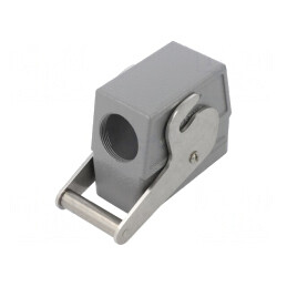 Conector Han B Hood Intrare Laterală M32 Central Lev | Electronic-mag.ro | Componente Electronice