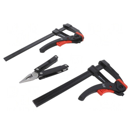 Kit Cleme Lemn și Sticlă cu Fixare Rapidă Multitool | Electronic-mag.ro | Componente Electronice