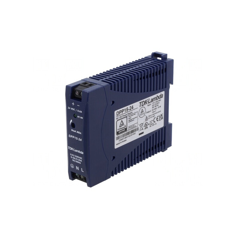 Alimentator Pulsatoriu DIN 15W 24V 630mA | Electronic-mag.ro | Componente Electronice Alimentator Pulsatoriu DIN 15W 24V 630mA | Electronic-mag.ro | Componente Electronice
