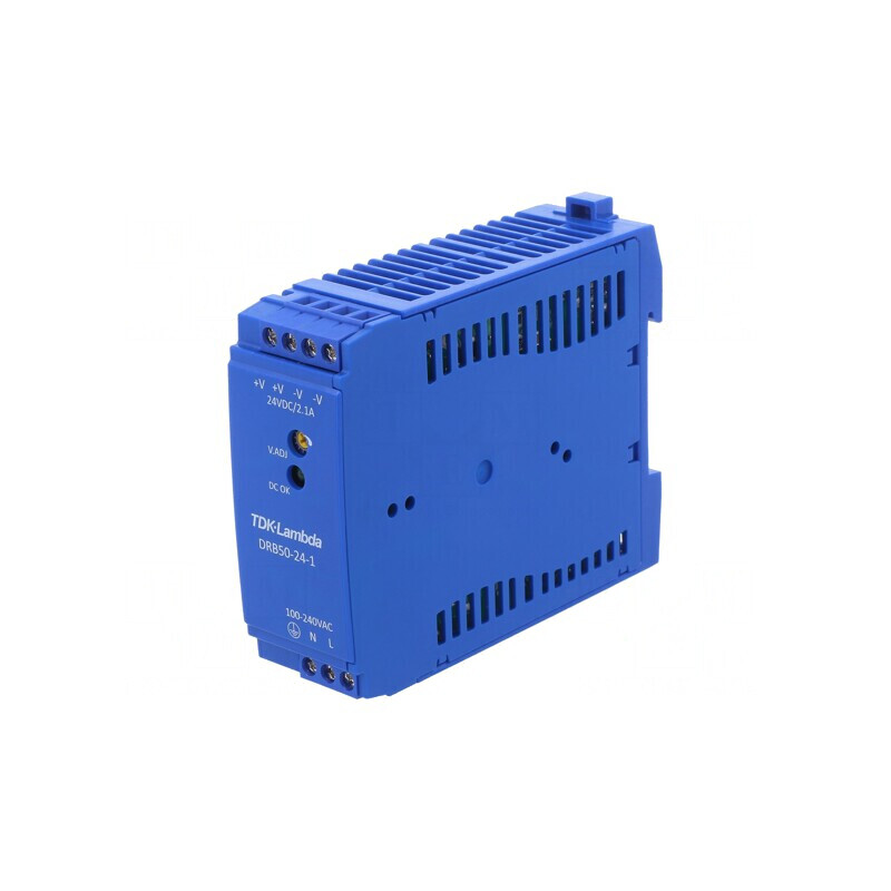 Alimentator pentru șină DIN 50W 24V 2.1A | Electronic-mag.ro | Componente Electronice Alimentator pentru șină DIN 50W 24V 2.1A | Electronic-mag.ro | Componente Electronice