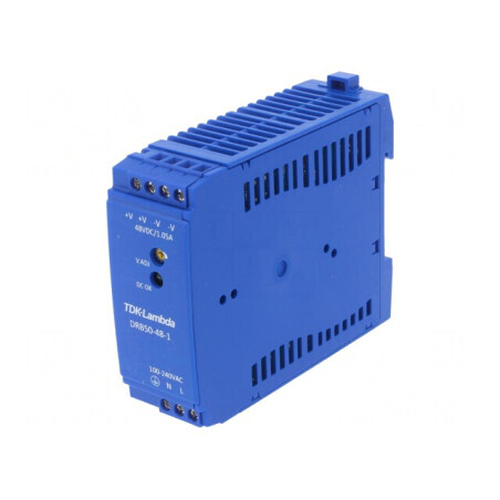 Alimentator Pulsatoriu Șină DIN 50W 48V 1.05A | Electronic-mag.ro | Componente Electronice