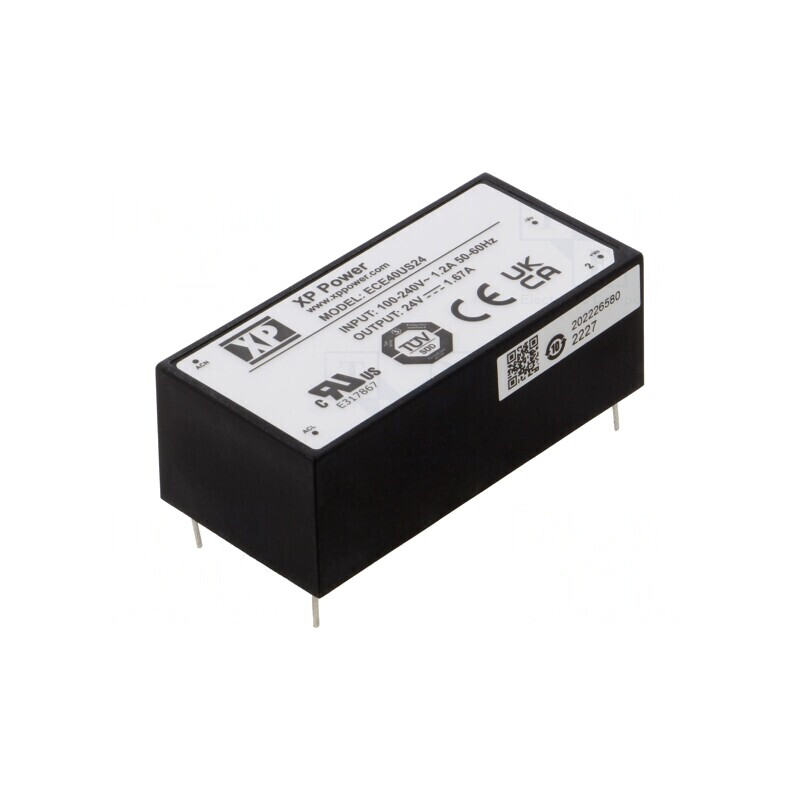 Convertor AC/DC 40W 24VDC ECE40US24 | Electronic-mag.ro | Componente Electronice