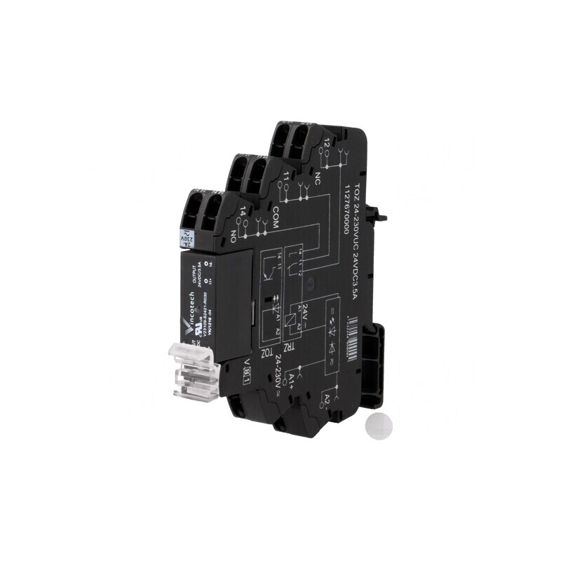 Releu intermediar DPDT 24-230V 3,5A | Electronic-mag.ro | Componente Electronice