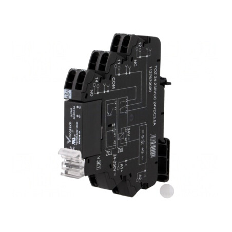 Releu intermediar DPDT 24-230V 3,5A | Electronic-mag.ro | Componente Electronice