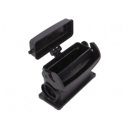 Carcasă pentru Conectori HDC Han-Eco B 24B Drept | Electronic-mag.ro | Componente Electronice