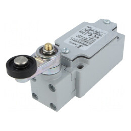 Limitator cursă manetă 30mm cu rolă plastic Ø22mm 10A | Electronic-mag.ro | Componente Electronice