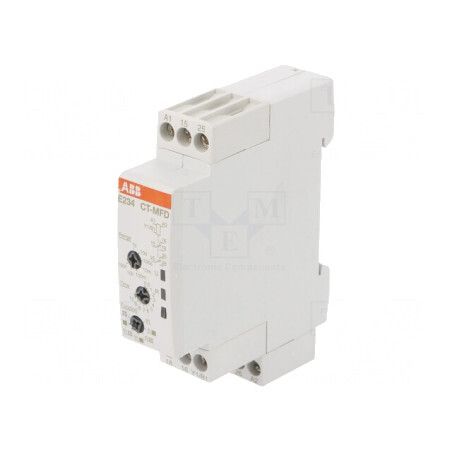 Timer SPDT 0,05s-100h pentru șină DIN 12-240V | Electronic-mag.ro | Componente Electronice