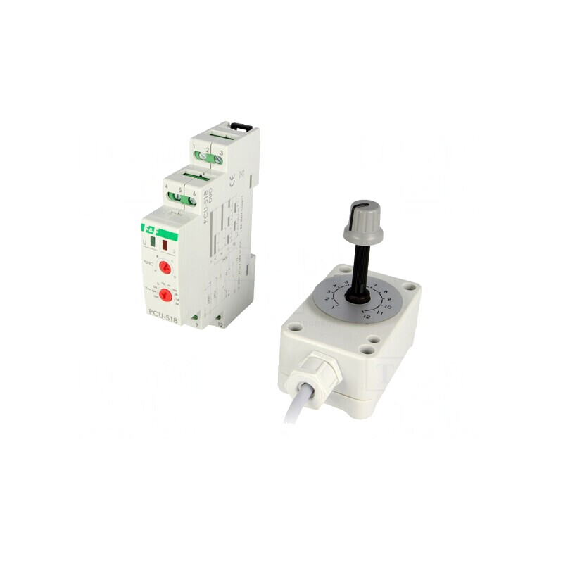 Timer Programabil SPDT 24VAC/230VAC/24VDC 250VAC 8A PCU-518DUO | Electronic-mag.ro | Componente Electronice