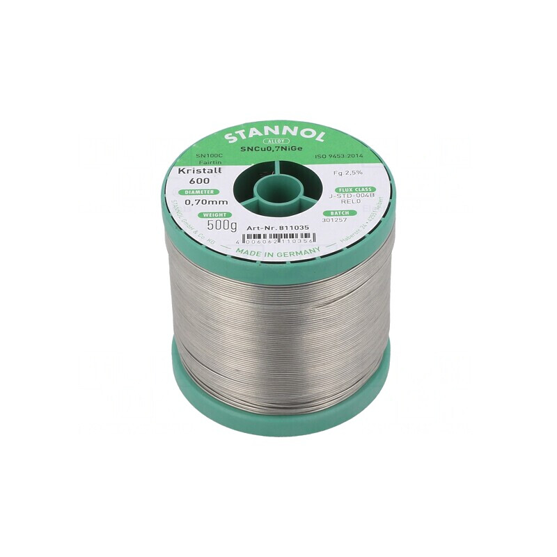 Sârmă de lipit fără plumb 0,7mm 500g | Electronic-mag.ro | Componente Electronice Sârmă de lipit fără plumb 0,7mm 500g | Electronic-mag.ro | Componente Electronice