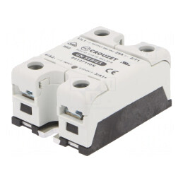 Releu semiconductor 25A 1-fazat 4-32VDC 48-660VAC | Electronic-mag.ro | Componente Electronice