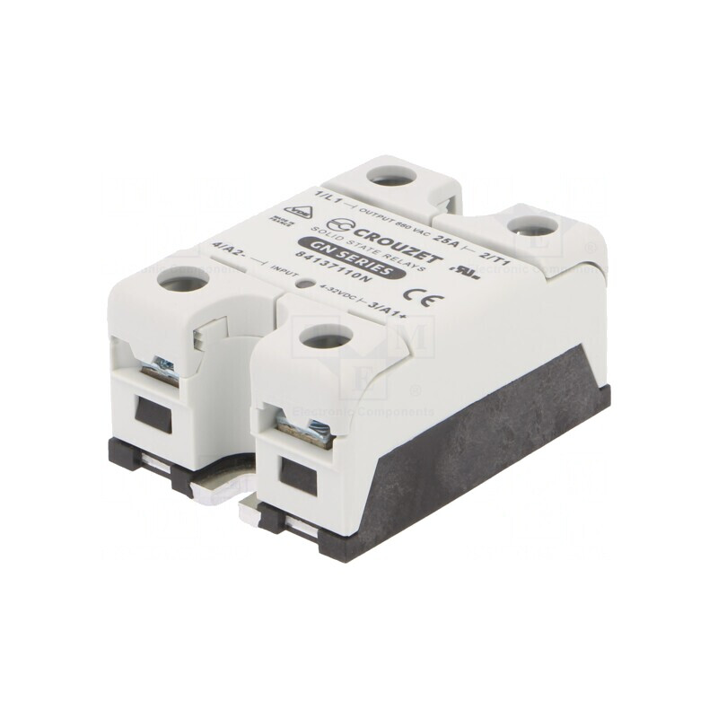 Releu semiconductor 25A 1-fazat 4-32VDC 48-660VAC | Electronic-mag.ro | Componente Electronice Releu semiconductor 25A 1-fazat 4-32VDC 48-660VAC | Electronic-mag.ro | Componente Electronice