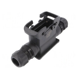 Carcasă pentru Conectori HDC Han-Eco B 16B Drept | Electronic-mag.ro | Componente Electronice