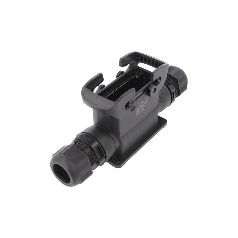 Carcasă pentru Conectori HDC Han-Eco B 16B Drept | Electronic-mag.ro | Componente Electronice