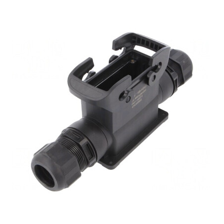 Carcasă pentru Conectori HDC Han-Eco B 16B Drept | Electronic-mag.ro | Componente Electronice