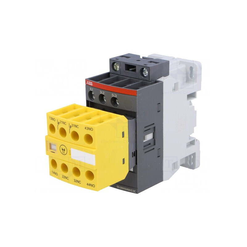Contactor Electric 3-Pole cu 2 Contacte NC și 2 NO, 9A | Electronic-mag.ro | Componente Electronice