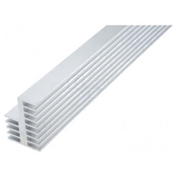 Radiator Extrudat cu Aripioare 1000mm x 38mm Aluminiu | Electronic-mag.ro | Componente Electronice