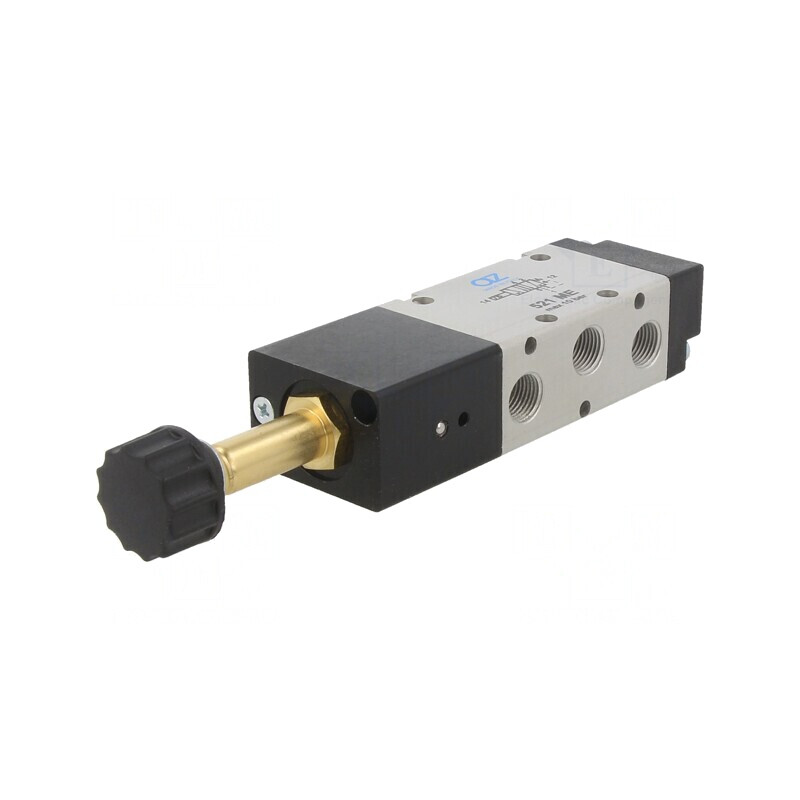 Ventil electromagnetic 5/2 monostabil G 1/8 2,5-10bar | Electronic-mag.ro | Componente Electronice
