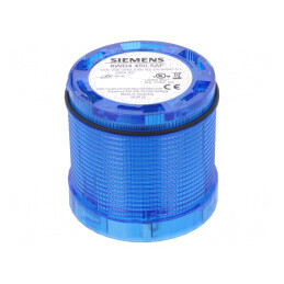 Semnalizator LED Albastru 230VAC IP65 Ø70x65,5mm | Electronic-mag.ro | Componente Electronice