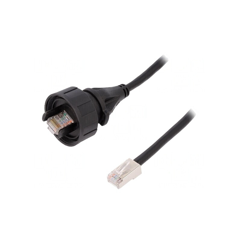 Patch Cord Ethernet 5m Buccaneer 8P Poliamidă Aurit | Electronic-mag.ro | Componente Electronice