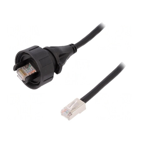 Patch Cord Ethernet 5m Buccaneer 8P Poliamidă Aurit | Electronic-mag.ro | Componente Electronice