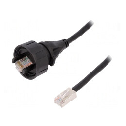 Patch Cord Ethernet 5m Buccaneer 8P Poliamidă Aurit | Electronic-mag.ro | Componente Electronice