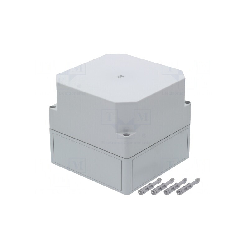 Carcasă Universală Policarbonat 180x182x165 mm | Electronic-mag.ro | Componente Electronice