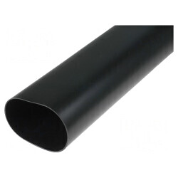 Manşon Termocontractabil 85mm 1m Negru | Electronic-mag.ro | Componente Electronice