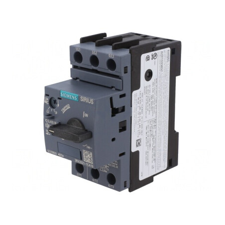 Întrerupător motor 0,75kW pentru șină DIN 220-690V | Electronic-mag.ro | Componente Electronice