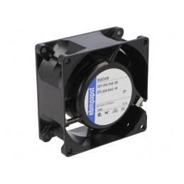 Ventilator axial AC 230V 80x80x38mm 50m3/h 30dBA 50Hz | Electronic-mag.ro | Componente Electronice