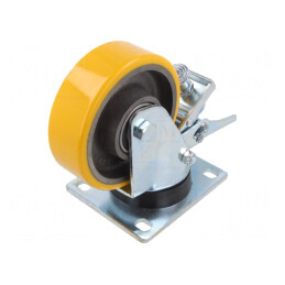 Roată de transport 125mm 400kg | Electronic-mag.ro | Componente Electronice