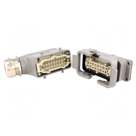 Set Conector HDC Tată-Mamă Soclu-Mufă Han Kit | Electronic-mag.ro | Componente Electronice