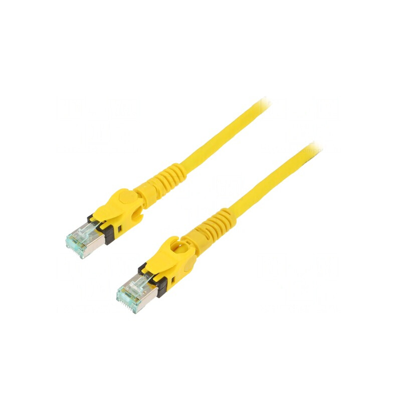 Patch Cord S/FTP Cat6a 7.5m Galben | Electronic-mag.ro | Componente Electronice Patch Cord S/FTP Cat6a 7.5m Galben | Electronic-mag.ro | Componente Electronice
