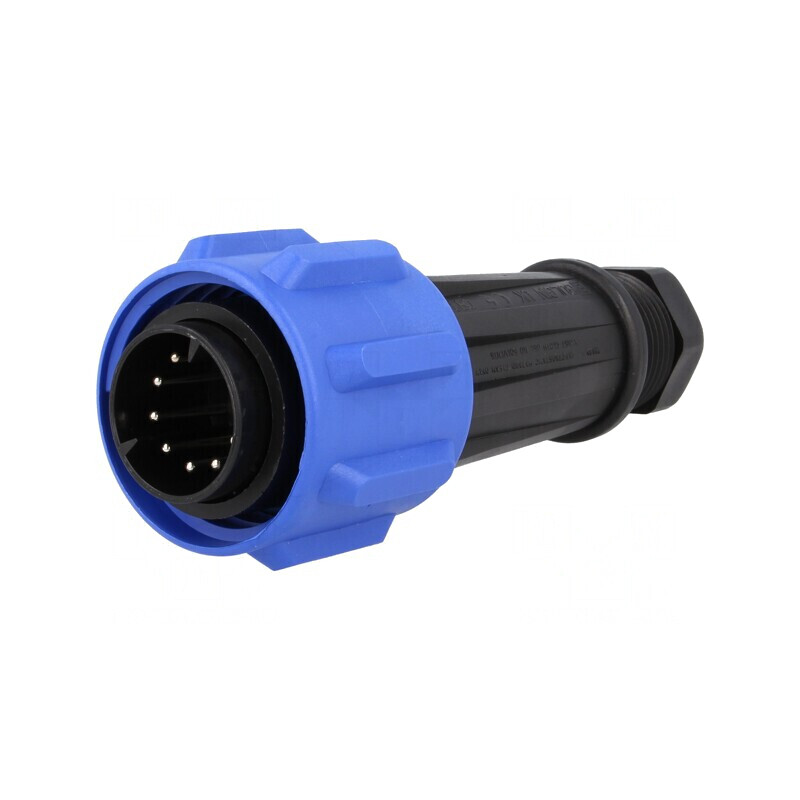 Conector circular 10 PIN Buccaneer 900 nichelat | Electronic-mag.ro | Componente Electronice
