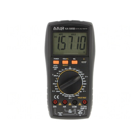 Multimetru Digital LCD 4,5 Cifre True RMS AC AX-585B | Electronic-mag.ro | Componente Electronice